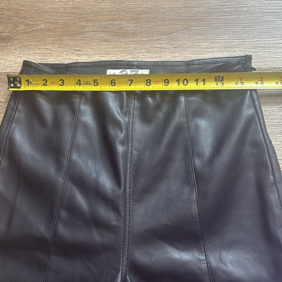 Free People We The Free Faux Leather Pants - Picture 6 of 9